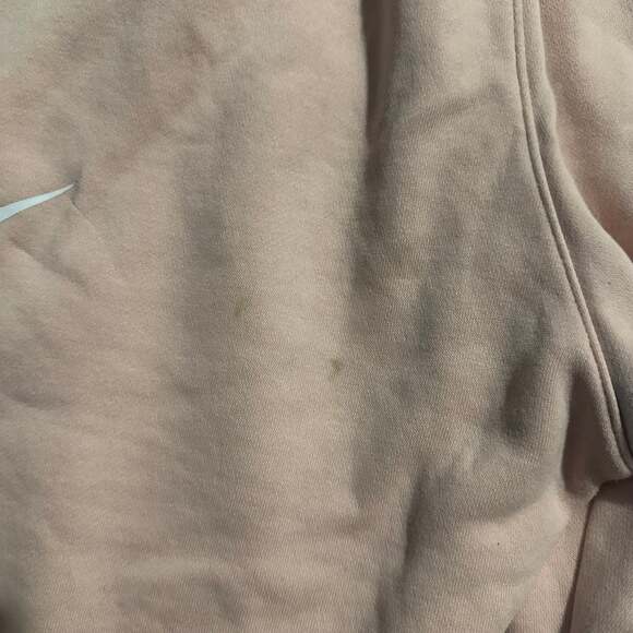 Nike athletic streetwear soft pink terry shorts with active drawstring-M - Picture 5 of 6